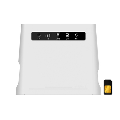 SIM 카드 슬롯 4 PC 비 분리 가능한 안테나로 언로크된 4G LTE 홈 라우터 300Mbps