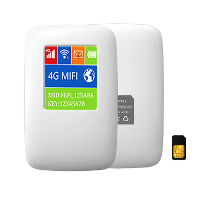 긴 배터리 수명 3000mAh 휴대 4G 라우터 무선은 여행에 대해 와이파이를 횡령합니다