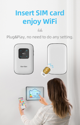 통신업체를 위한 SIM 카드 슬롯과 3G 2G 주머니 4G 와이파이 라우터