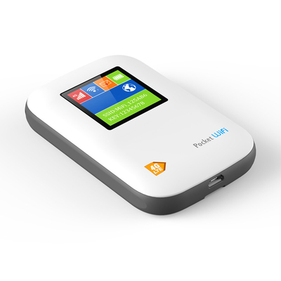 화면 2700mAh-3000mAh 주머니 와이파이 모뎀과 MIFI 모바일 4G 라우터는 열렸습니다