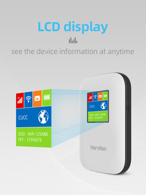 화면 2700mAh-3000mAh 주머니 와이파이 모뎀과 MIFI 모바일 4G 라우터는 열렸습니다
