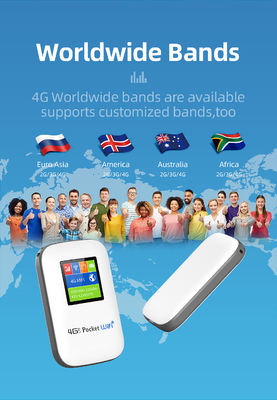 화면 2700mAh-3000mAh 주머니 와이파이 모뎀과 MIFI 모바일 4G 라우터는 열렸습니다