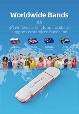 2.4GHz USB 4G 와이파이 동글 150 메가보우 ZTE 칩셋트 CE ROHS