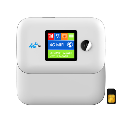 여행 B1 3 5 7 8 20 38 39 40 41을 위한 SIM 슬롯 4G 라이이트 모바일 와이파이 모뎀