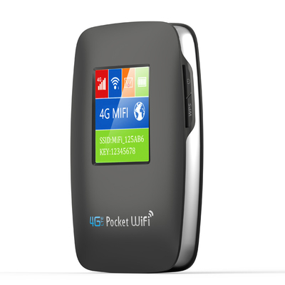화면 검정색과 3000mAh 주머니 와이파이 분쟁지역 모바일 4G 라우터는 열렸습니다