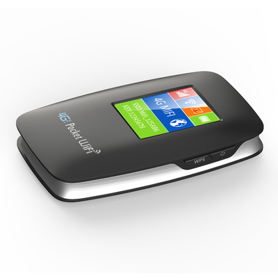 화면 검정색과 3000mAh 주머니 와이파이 분쟁지역 모바일 4G 라우터는 열렸습니다