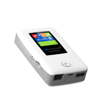 RJ45 희미한 LAN 포트와 5000mAh 가지고 다닐 수 있는 4G 와이파이 라우터