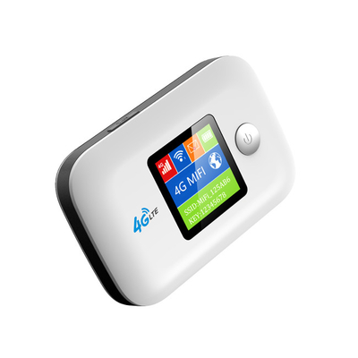 주머니 미파이는 Sim 카드 슬롯 LCD 스크린과 모바일 와이파이 라우터를 열었습니다