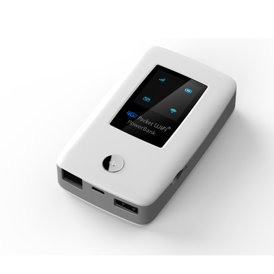 RJ45 희미한 LAN 포트와 5000mAh 4G 무선 포켓 라우터