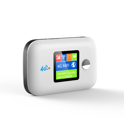 Sim 카드 슬롯 LCD 스크린으로 가지고 다닐 수 있는 4G 와이파이 라우터 주머니 무선 미파이를 열었습니다