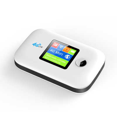 Sim 카드 슬롯 LCD 스크린으로 가지고 다닐 수 있는 4G 와이파이 라우터 주머니 무선 미파이를 열었습니다