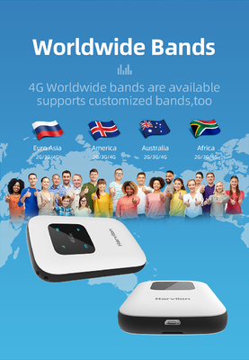 세계적 무선 네트워크 4G 라이이트 미파이 라우터 Sim 카드 150Mbps 하르비론