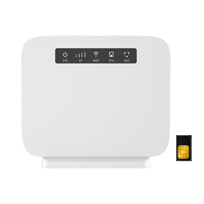 사무실을 위한 SIM 카드 슬롯 듀얼 외부 안테나와 집의 CPE 4G 라이이트 실내 라우터
