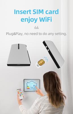 여행 2100mAh 배터리를 위한 높은 고속 150Mbps 모바일 핫스팟 4G 라이이트 라우터